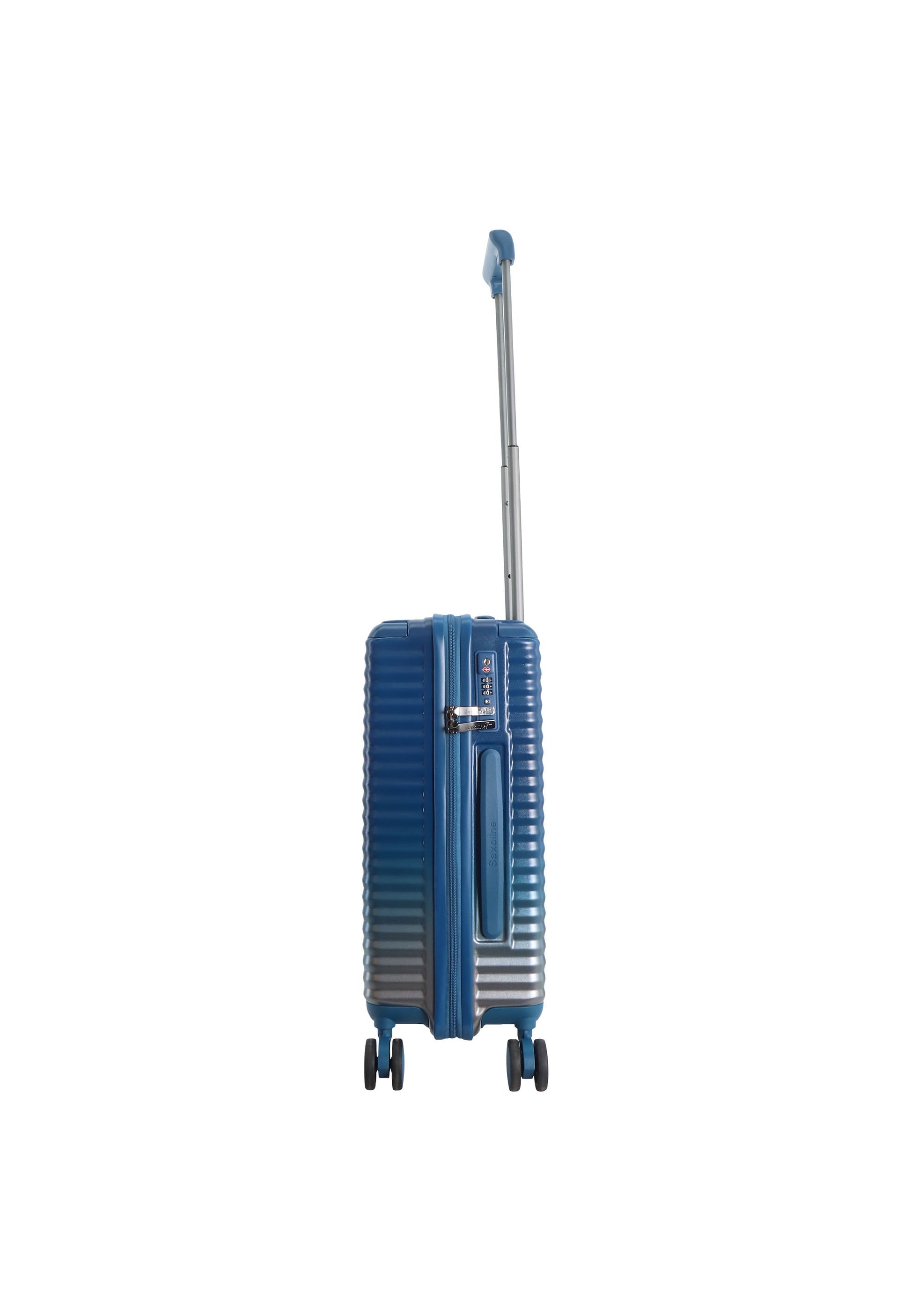 Saxoline Blue Elite Hartschalenkoffer / Trolley / Reisekoffer (Medium) Schwarz