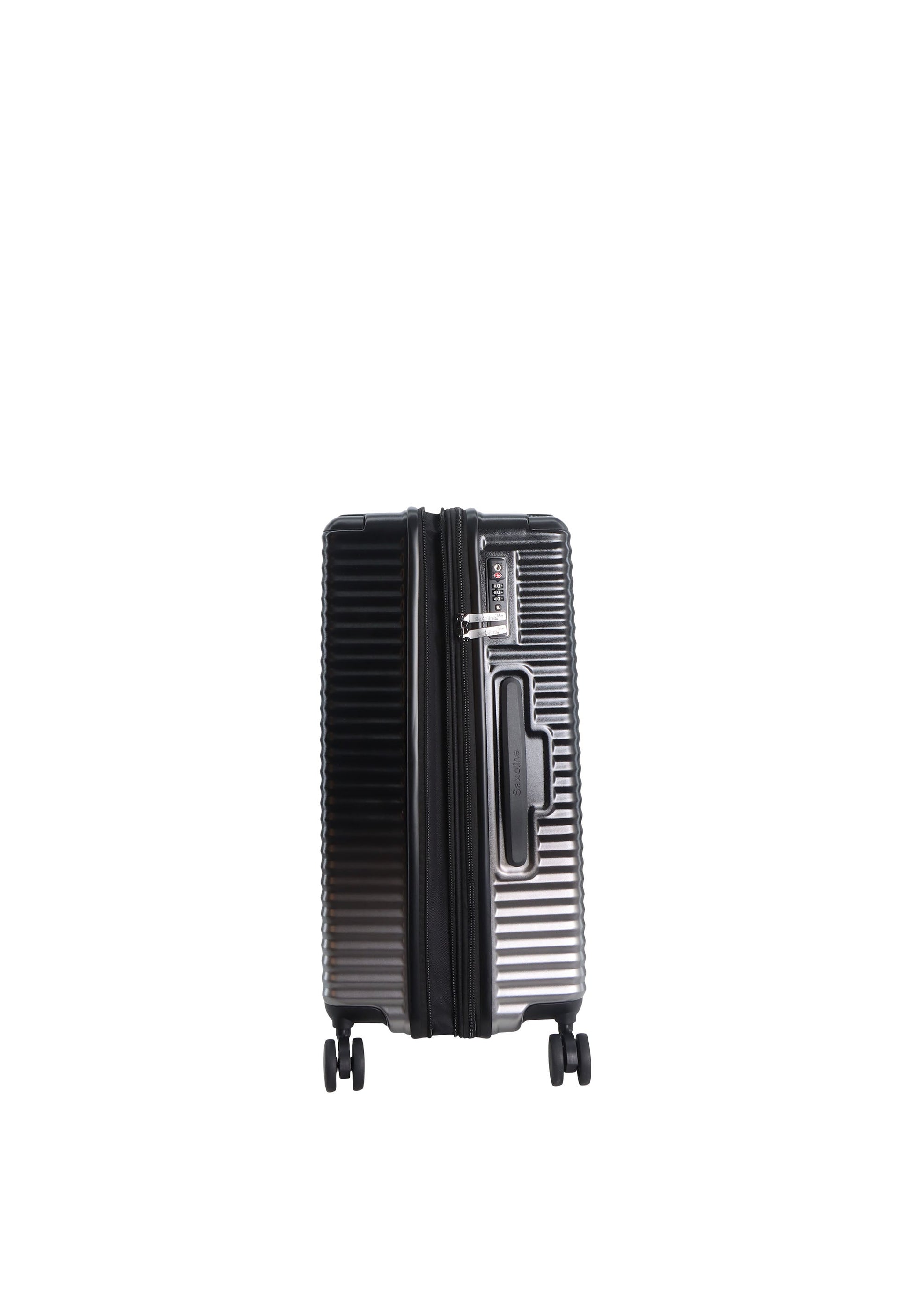 Saxoline Blue Elite Hartschalenkoffer / Trolley / Reisekoffer (Medium) Schwarz
