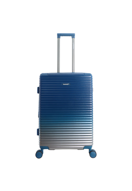 Saxoline Blue Elite Hartschalenkoffer / Trolley / Reisekoffer (Medium) Blau