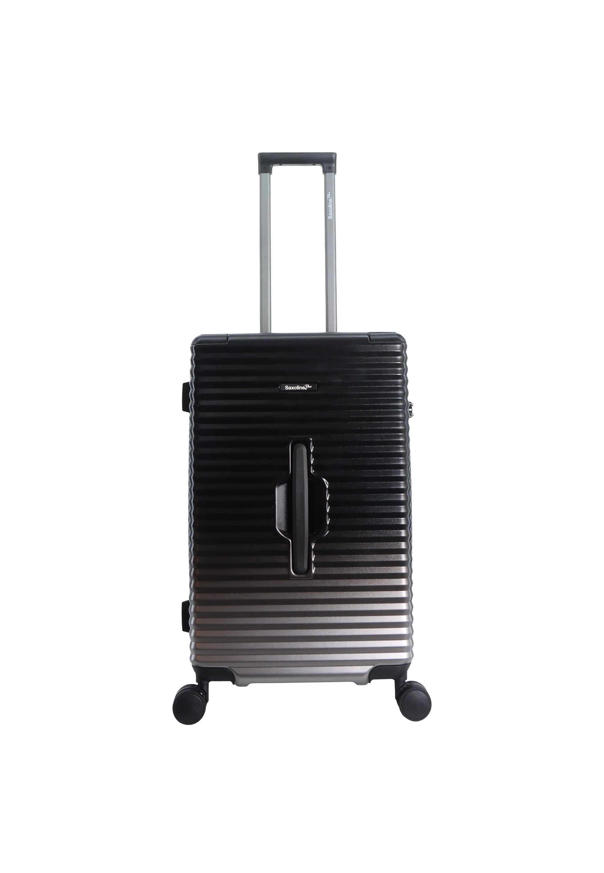 Saxoline Blue Elite Trunk Hartschalenkoffer / Trolley / Reisekoffer (Medium)  Schwarz