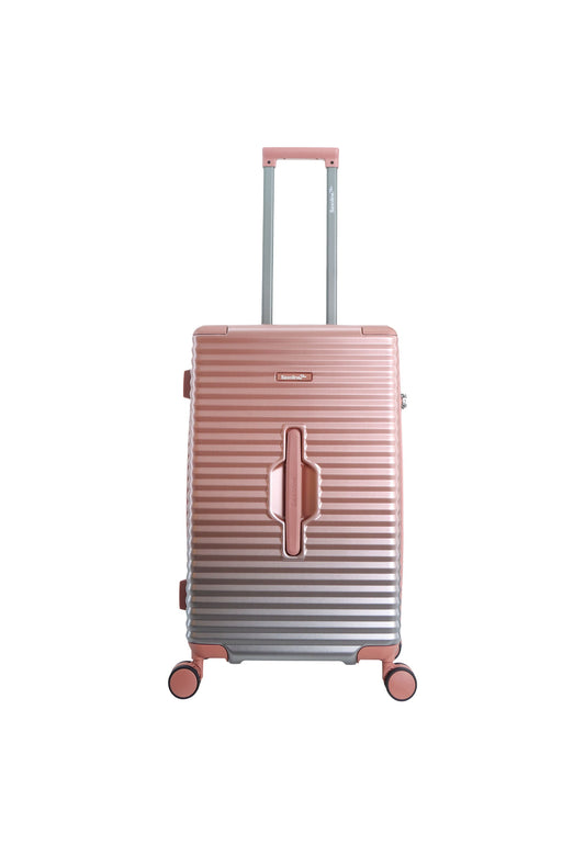 Saxoline Blue Elite Trunk Hartschalenkoffer / Trolley / Reisekoffer (Medium)  Rosa