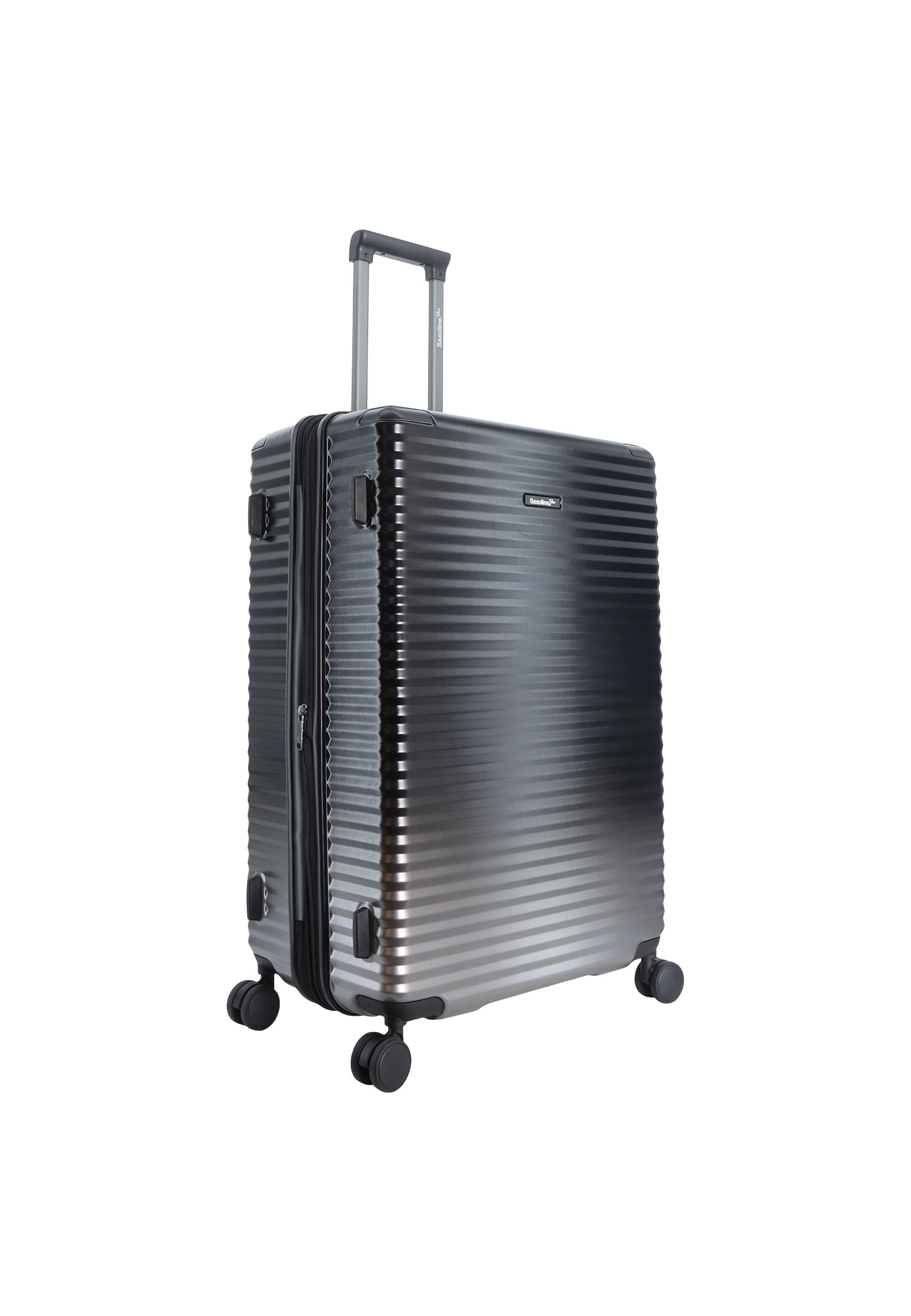 Saxoline Blue Elite Hartschalenkoffer / Trolley / Reisekoffer (Large)  Schwarz