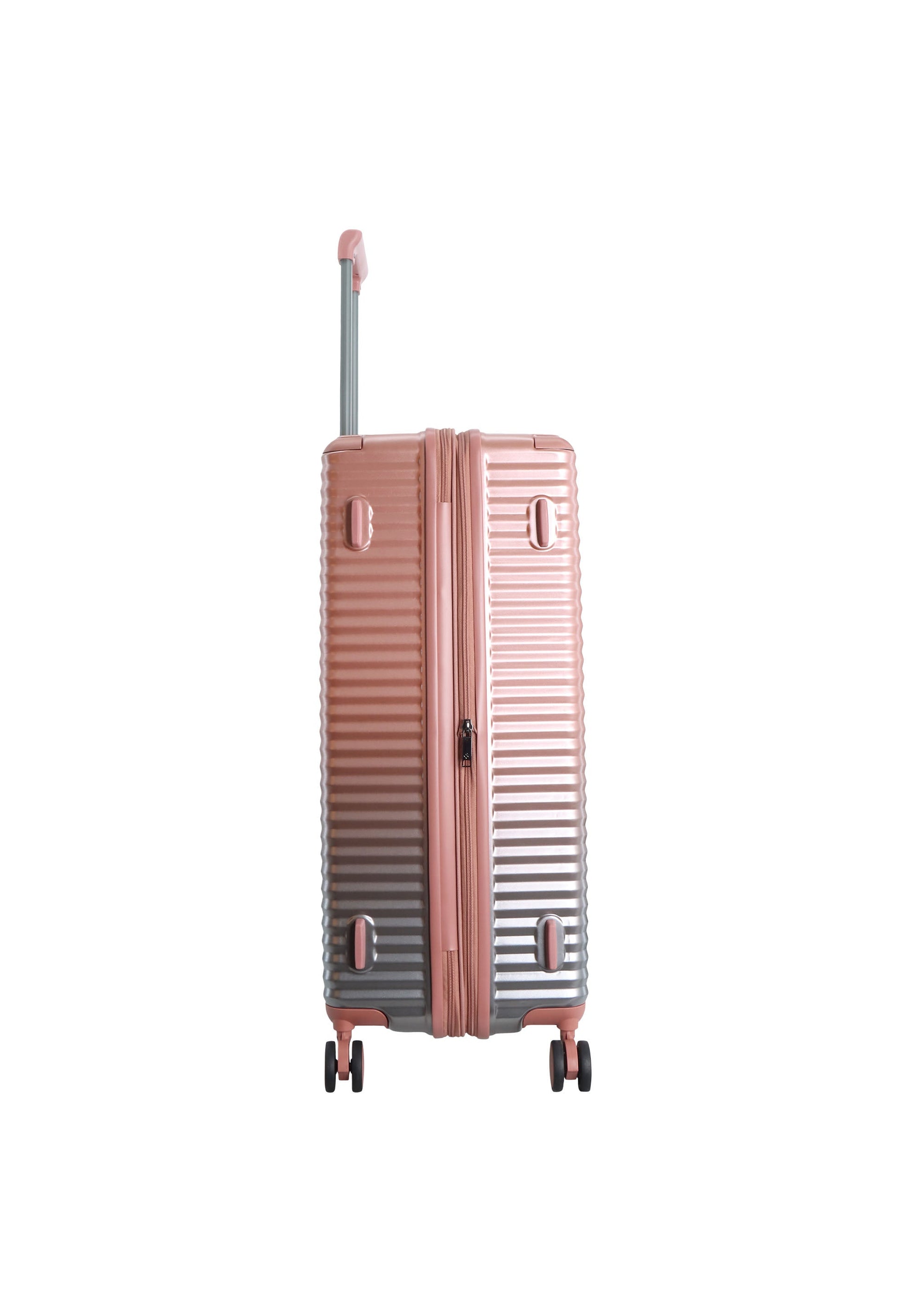 Saxoline Blue Elite Hartschalen-Kofferset / Trolley-Set / Reisekofferset - (S/M/L) Rosa