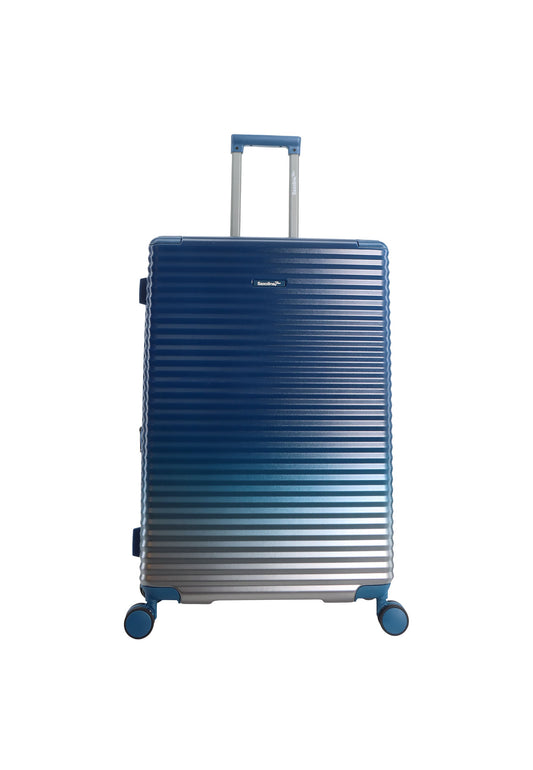 Saxoline Blue Elite Hartschalenkoffer / Trolley / Reisekoffer (Large)   Blau