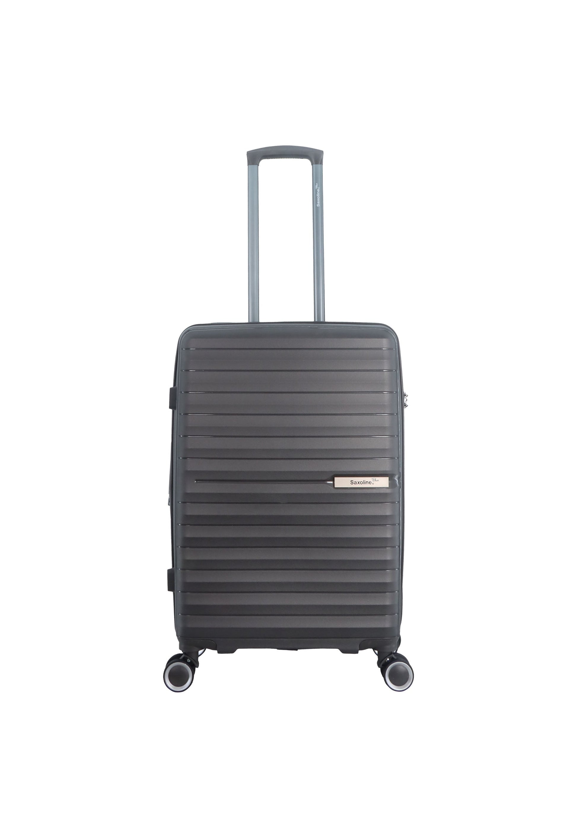 Saxoline Blue Resort Hartschalen-Kofferset / Trolley-Set / Reisekofferset - (S/M/L) Anthrazit