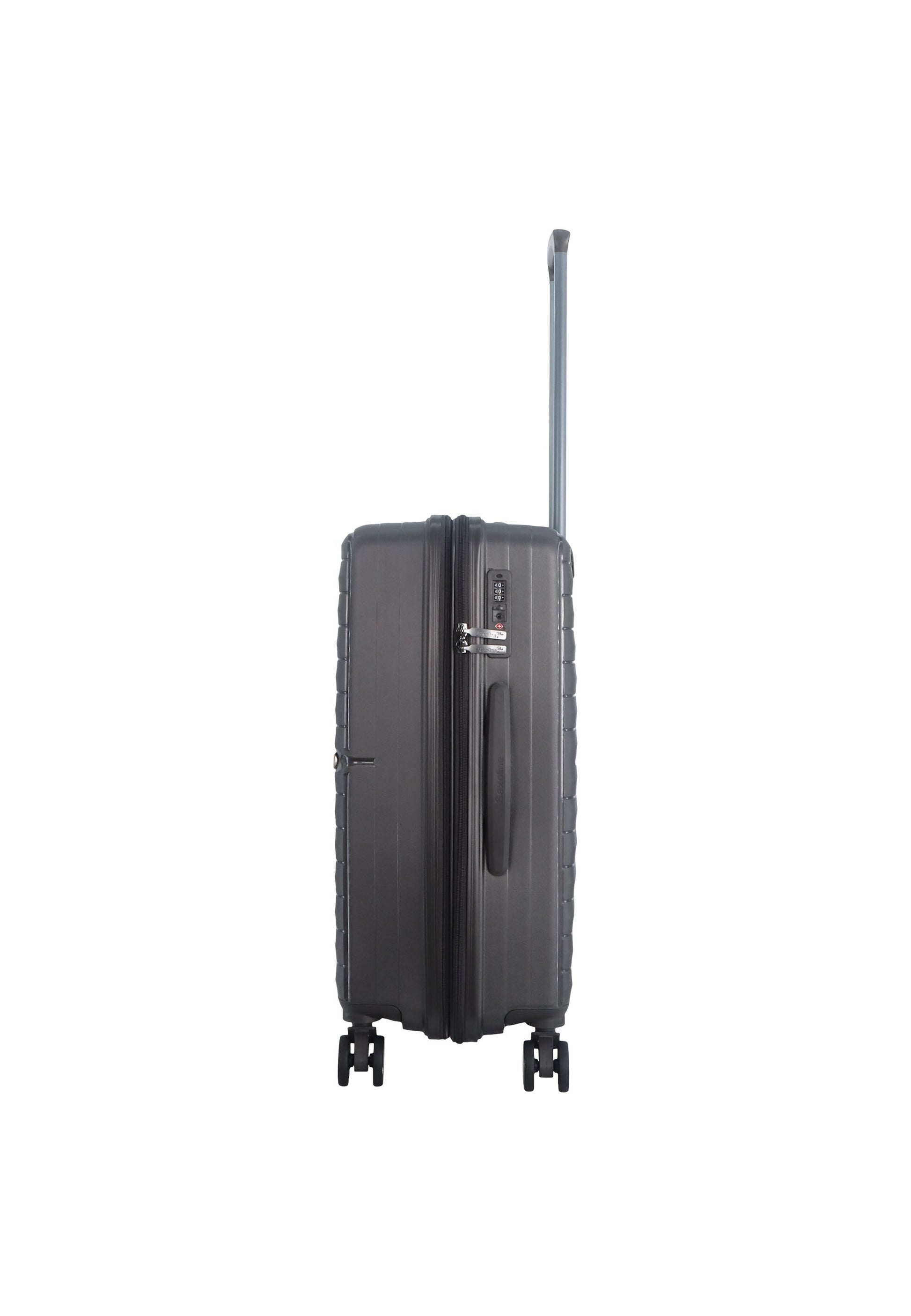 Saxoline Blue Resort Hartschalenkoffer / Trolley / Reisekoffer (Medium) Anthrazit