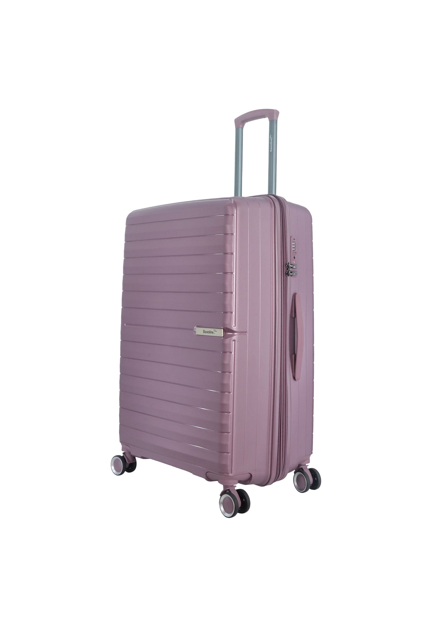 Saxoline Blue Resort Hartschalenkoffer / Trolley / Reisekoffer (Large) Lila