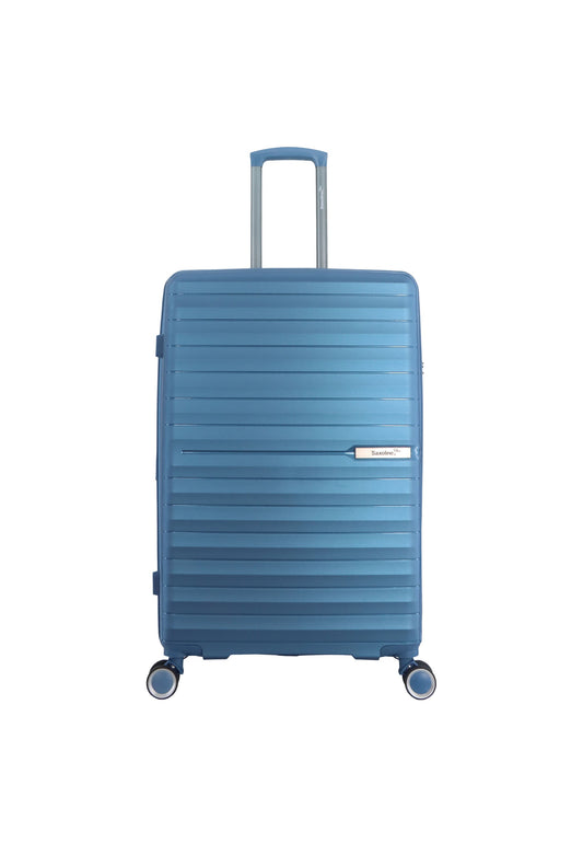 Saxoline Blue Resort Hartschalenkoffer / Trolley / Reisekoffer (Large) Blau