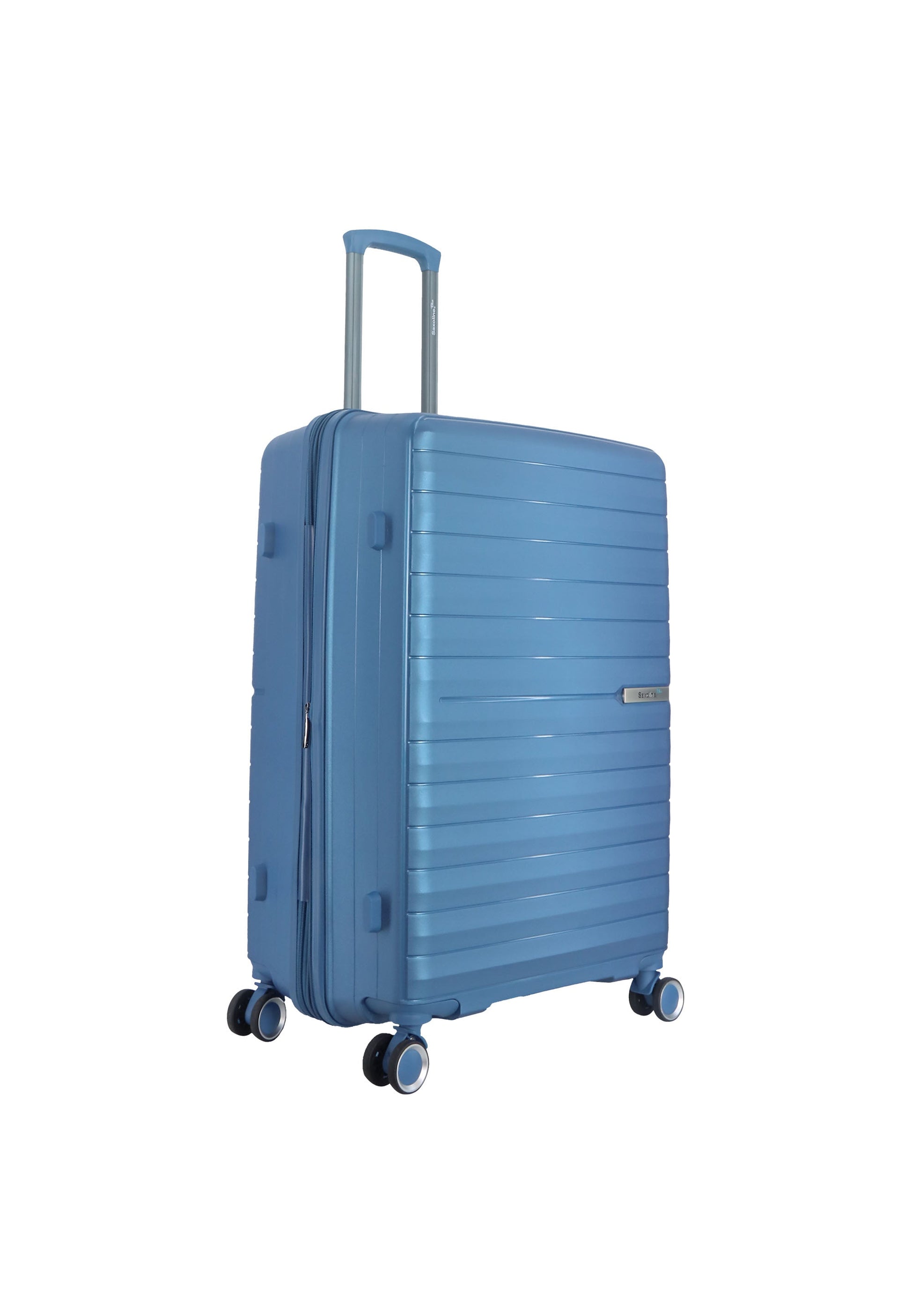 Saxoline Blue Resort Hartschalenkoffer / Trolley / Reisekoffer (Large) Blau