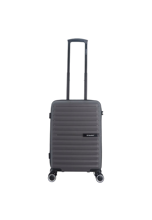 Saxoline Fiesta Handgepäck Hartschalenkoffer / Trolley / Reisekoffer (Small) Griau