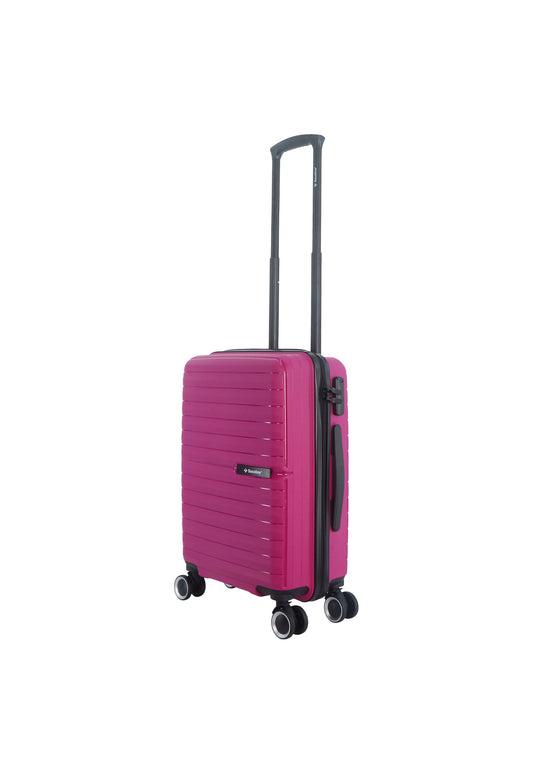 Saxoline Fiesta Handgepäck Hartschalenkoffer / Trolley / Reisekoffer (Small) Fuchsia
