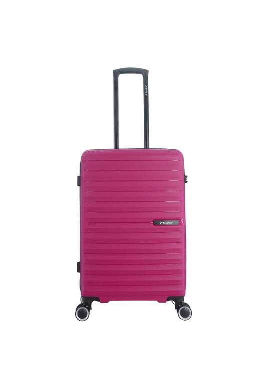 Saxoline Fiesta Hartschalenkoffer / Trolley / Reisekoffer (Medium) Fuchsia
