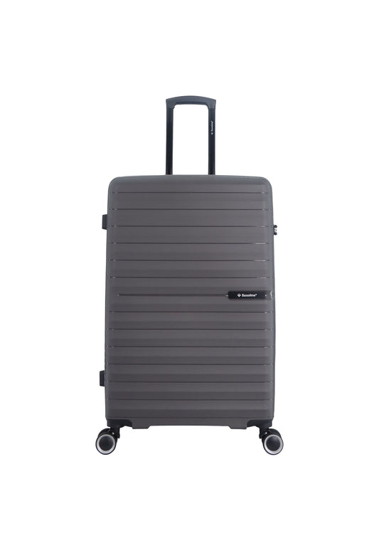 Saxoline Fiesta Hartschalenkoffer / Trolley / Reisekoffer (Large) Griau