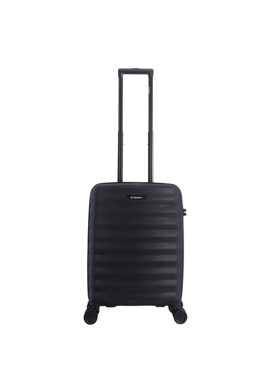 Saxoline Flow Handgepäck Hartschalenkoffer / Trolley / Reisekoffer (Small) Schwarz
