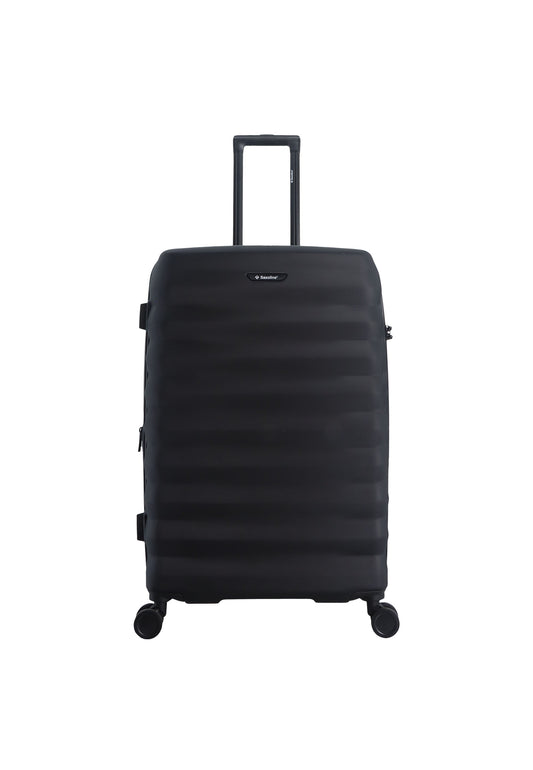 Saxoline Flow Hartschalenkoffer / Trolley / Reisekoffer (Medium) Schwarz