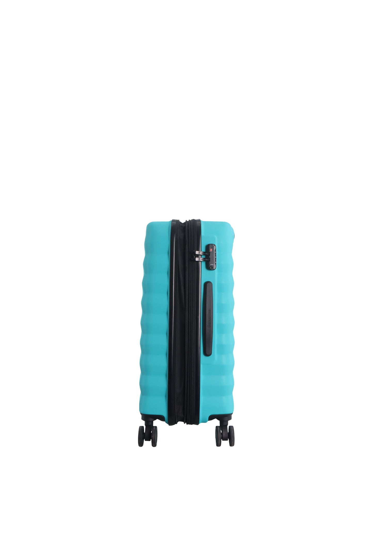 Saxoline Flow Hartschalenkoffer / Trolley / Reisekoffer (Medium) Türkis