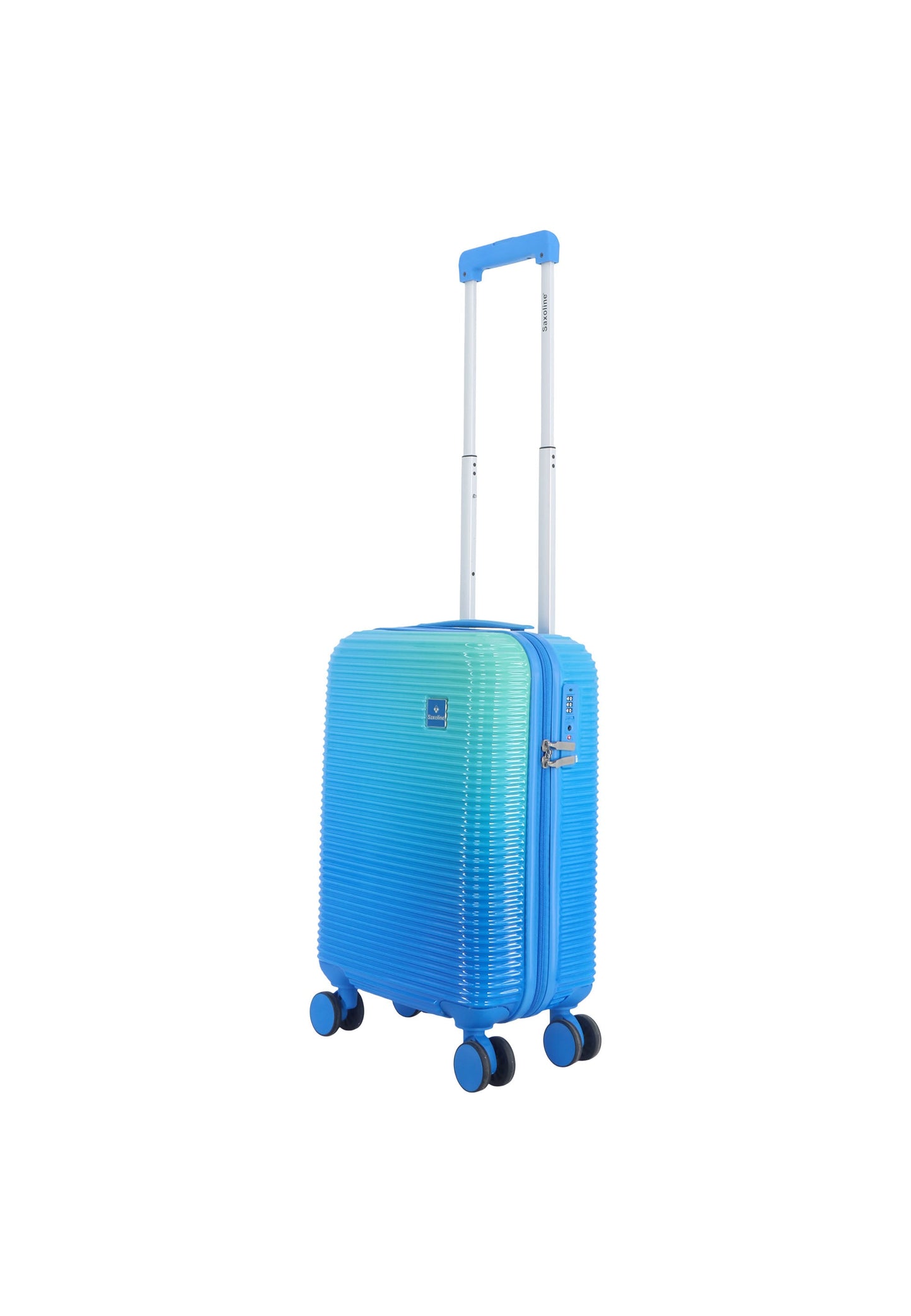 Saxoline - Twist Handgepäck Hartschalenkoffer / Trolley / Reisekoffer (Small) Blau