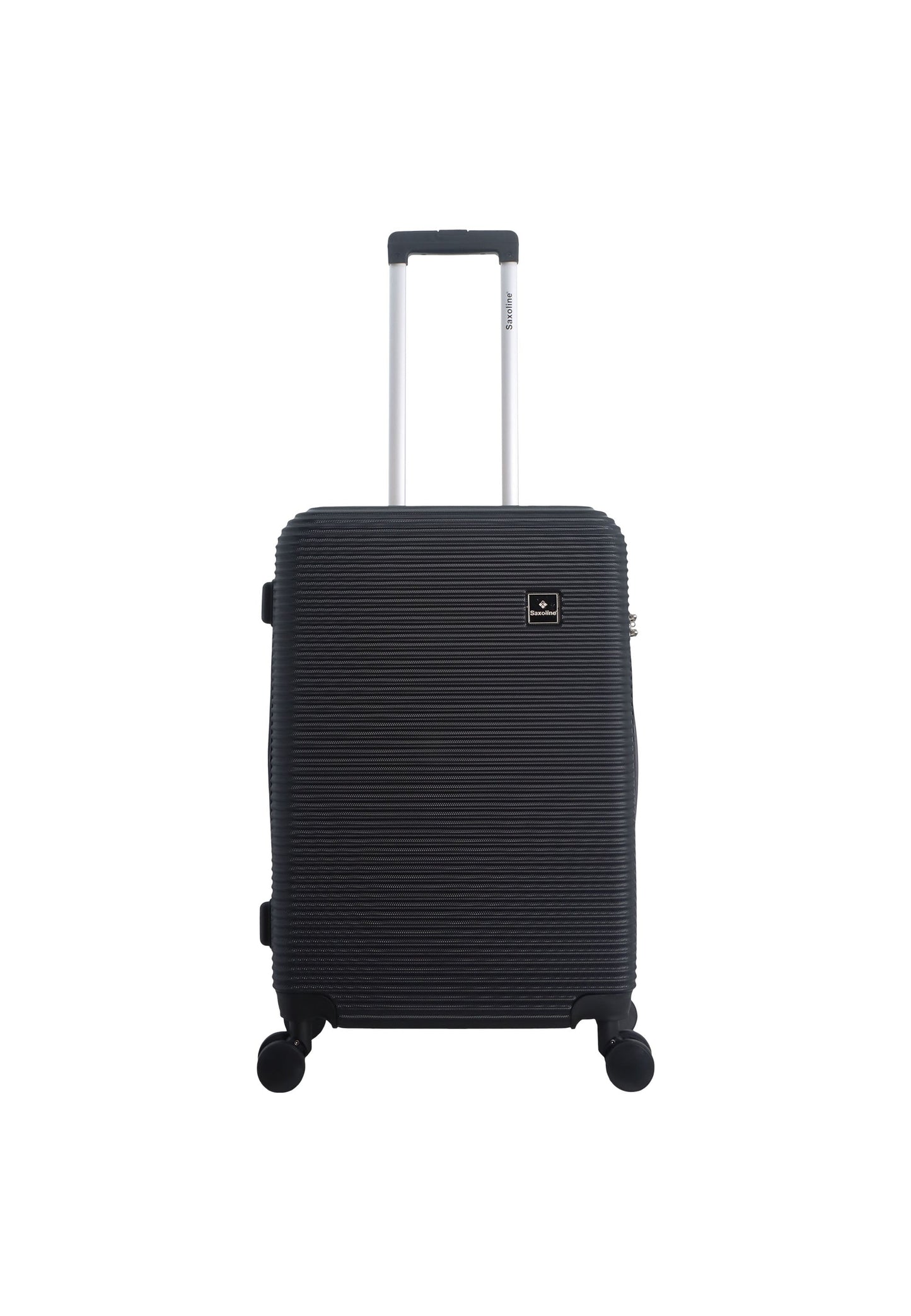 Saxoline - Twist Hartschalenkoffer / Trolley / Reisekoffer (Medium) Schwarz