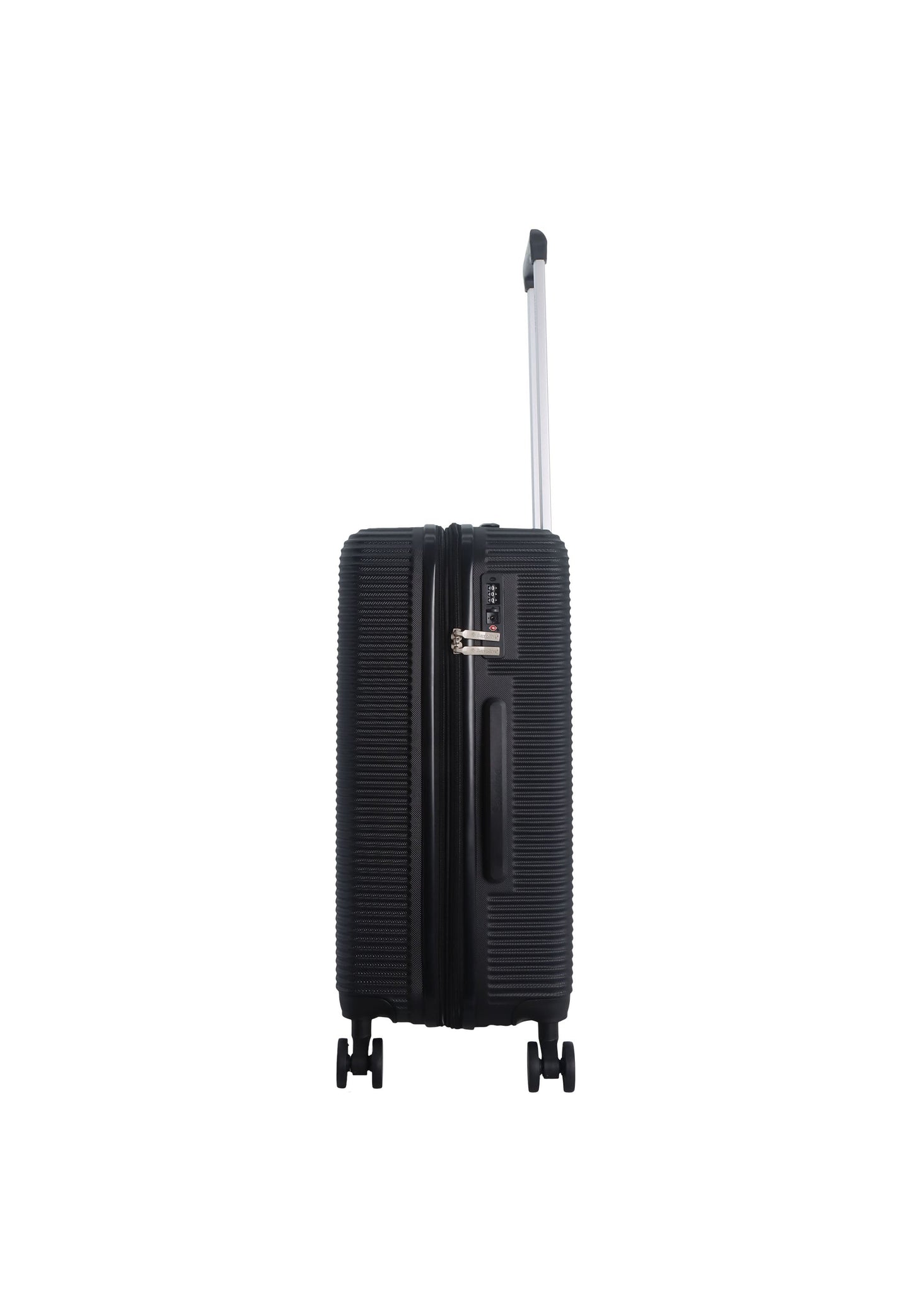 Saxoline - Twist Hartschalenkoffer / Trolley / Reisekoffer (Medium) Schwarz
