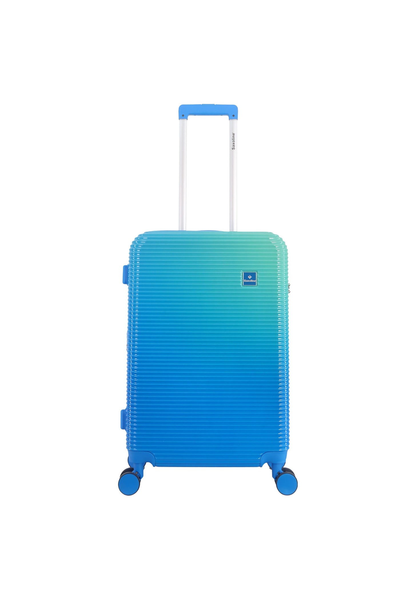 Saxoline - Twist Hartschalenkoffer / Trolley / Reisekoffer (Medium) Blau