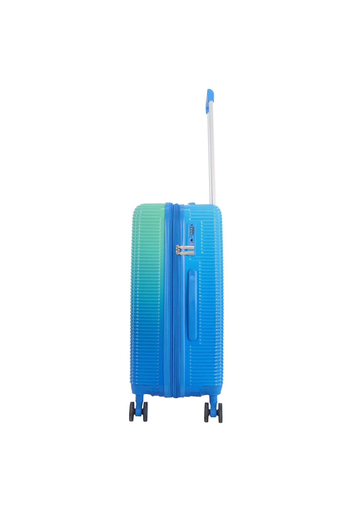 Saxoline - Twist Hartschalenkoffer / Trolley / Reisekoffer (Medium) Blau