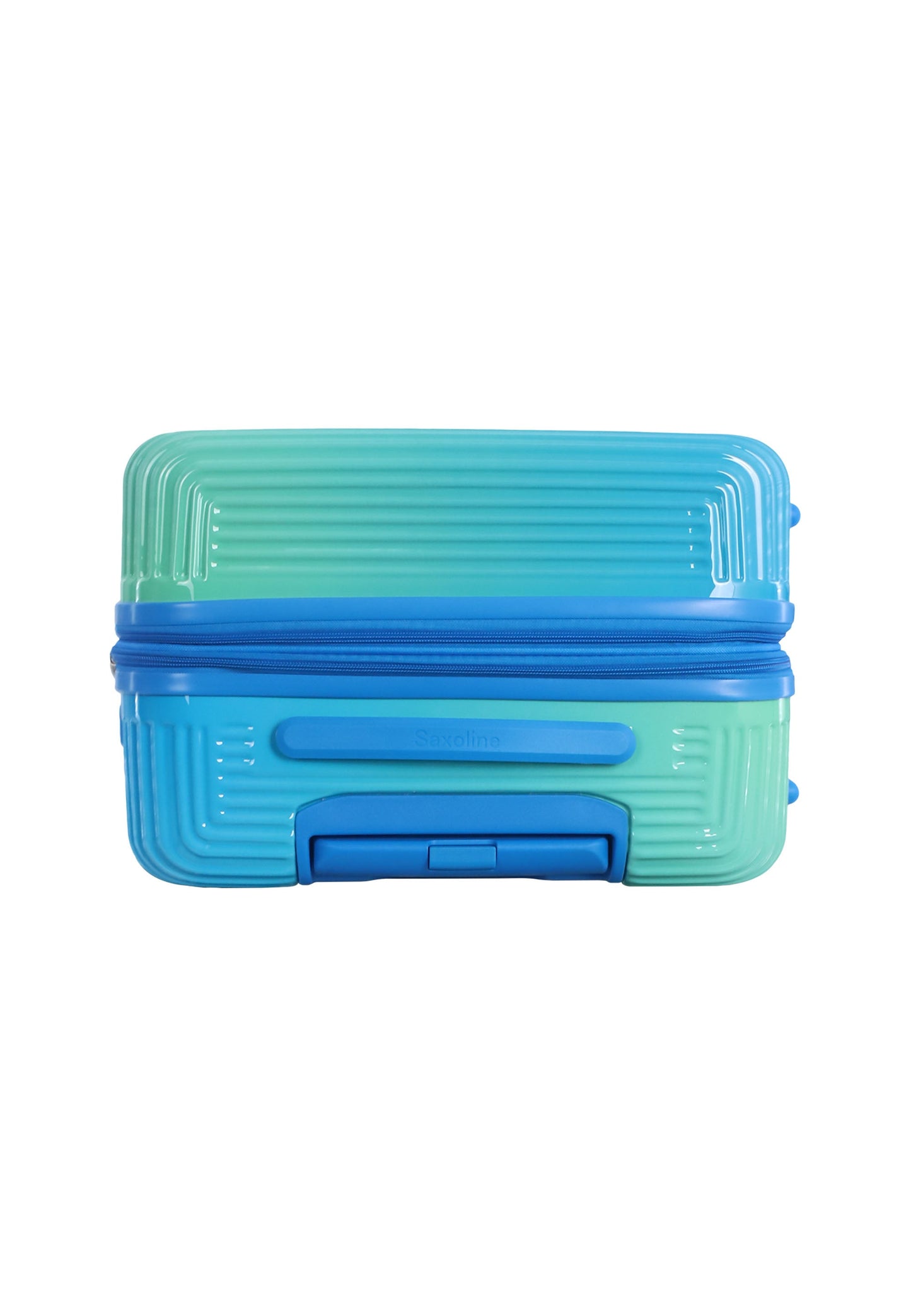 Saxoline - Twist Hartschalenkoffer / Trolley / Reisekoffer (Medium) Blau