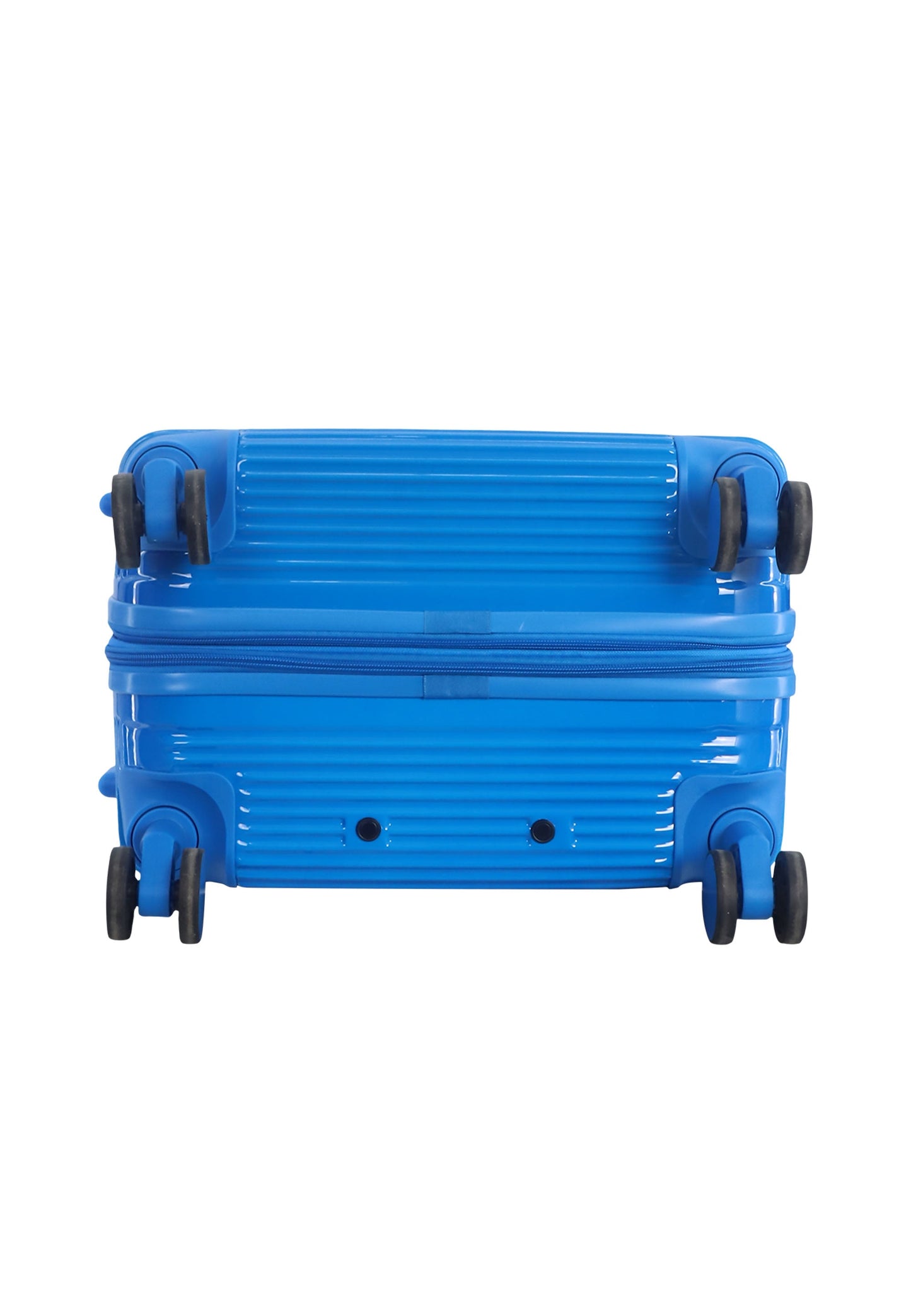Saxoline - Twist Hartschalenkoffer / Trolley / Reisekoffer (Medium) Blau