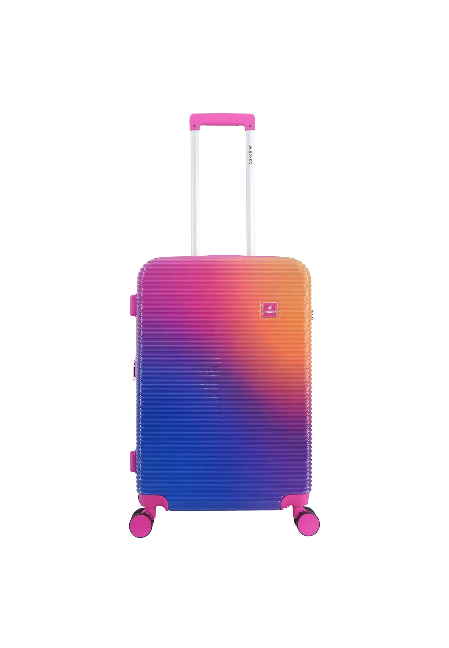 Saxoline - Twist Hartschalenkoffer / Trolley / Reisekoffer (Medium) Fuchsia