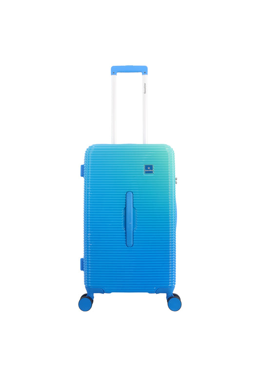 Saxoline - Twist Trunk Hartschalenkoffer / Trolley / Reisekoffer (Medium) Blau