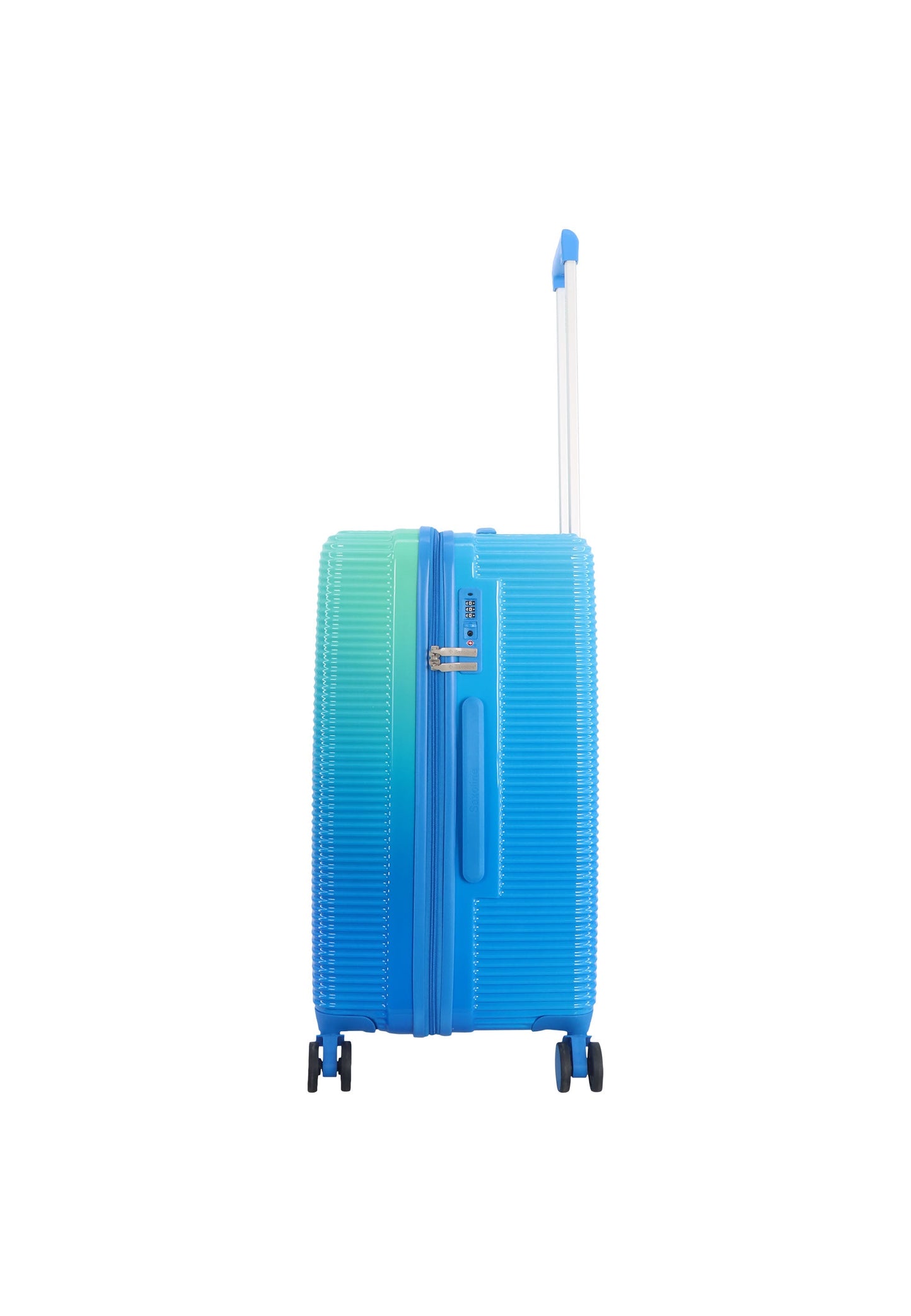 Saxoline - Twist Trunk Hartschalenkoffer / Trolley / Reisekoffer (Medium) Blau