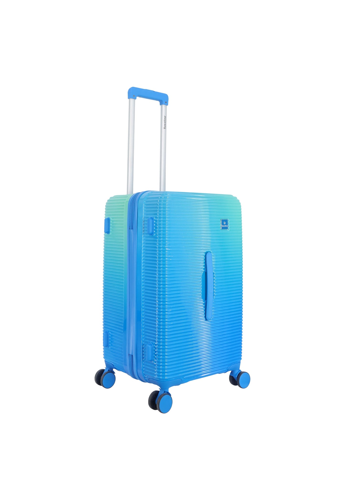 Saxoline - Twist Trunk Hartschalenkoffer / Trolley / Reisekoffer (Medium) Blau