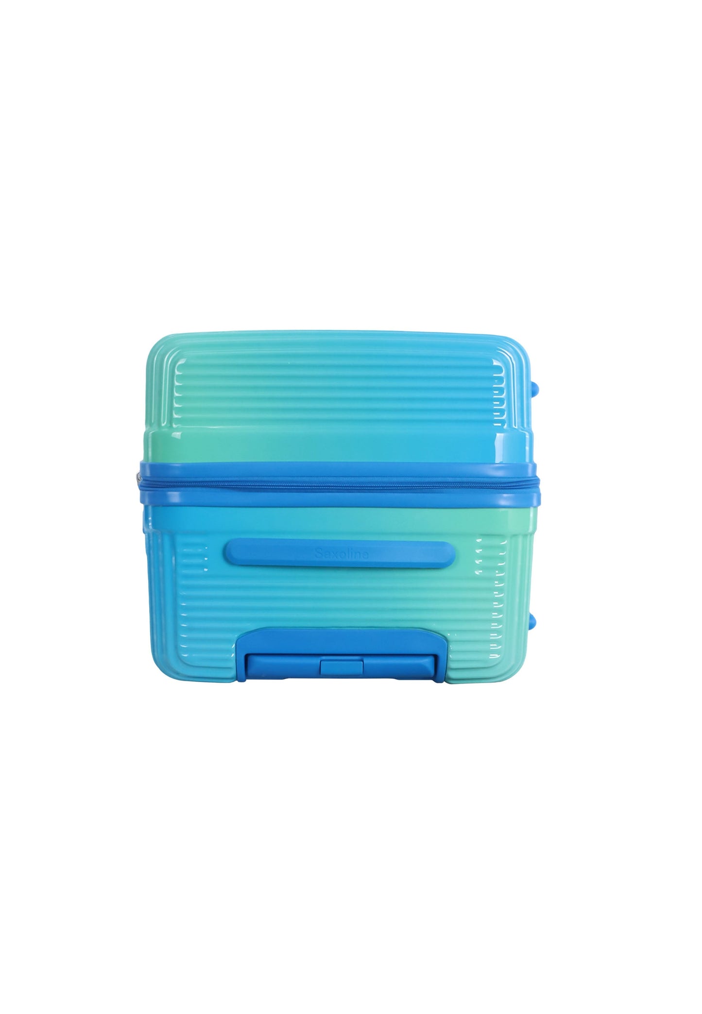 Saxoline - Twist Trunk Hartschalenkoffer / Trolley / Reisekoffer (Medium) Blau