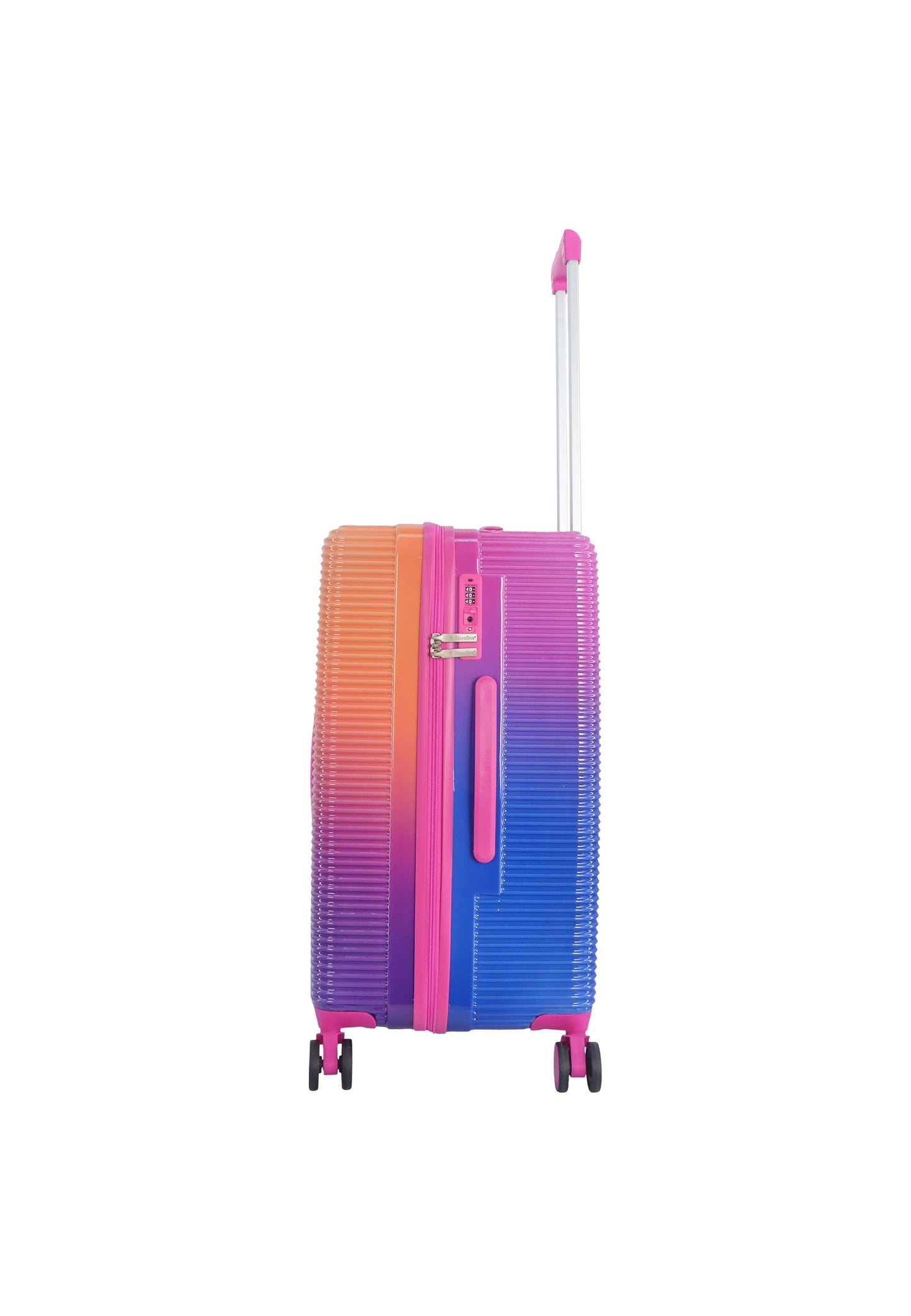 Saxoline - Twist Trunk Hartschalenkoffer / Trolley / Reisekoffer (Medium) Fuchsia