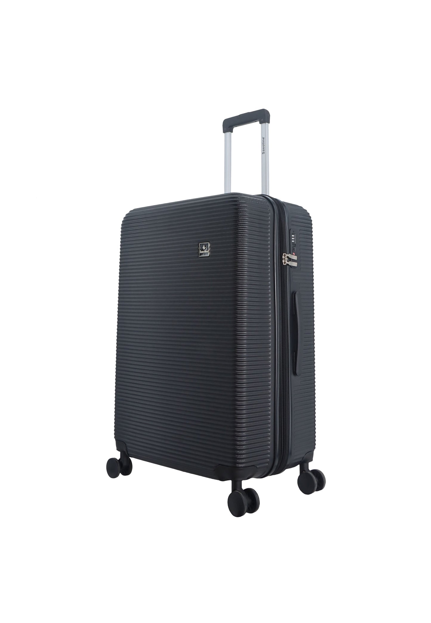 Saxoline - Twist Hartschalenkoffer / Trolley / Reisekoffer (Large) Schwarz