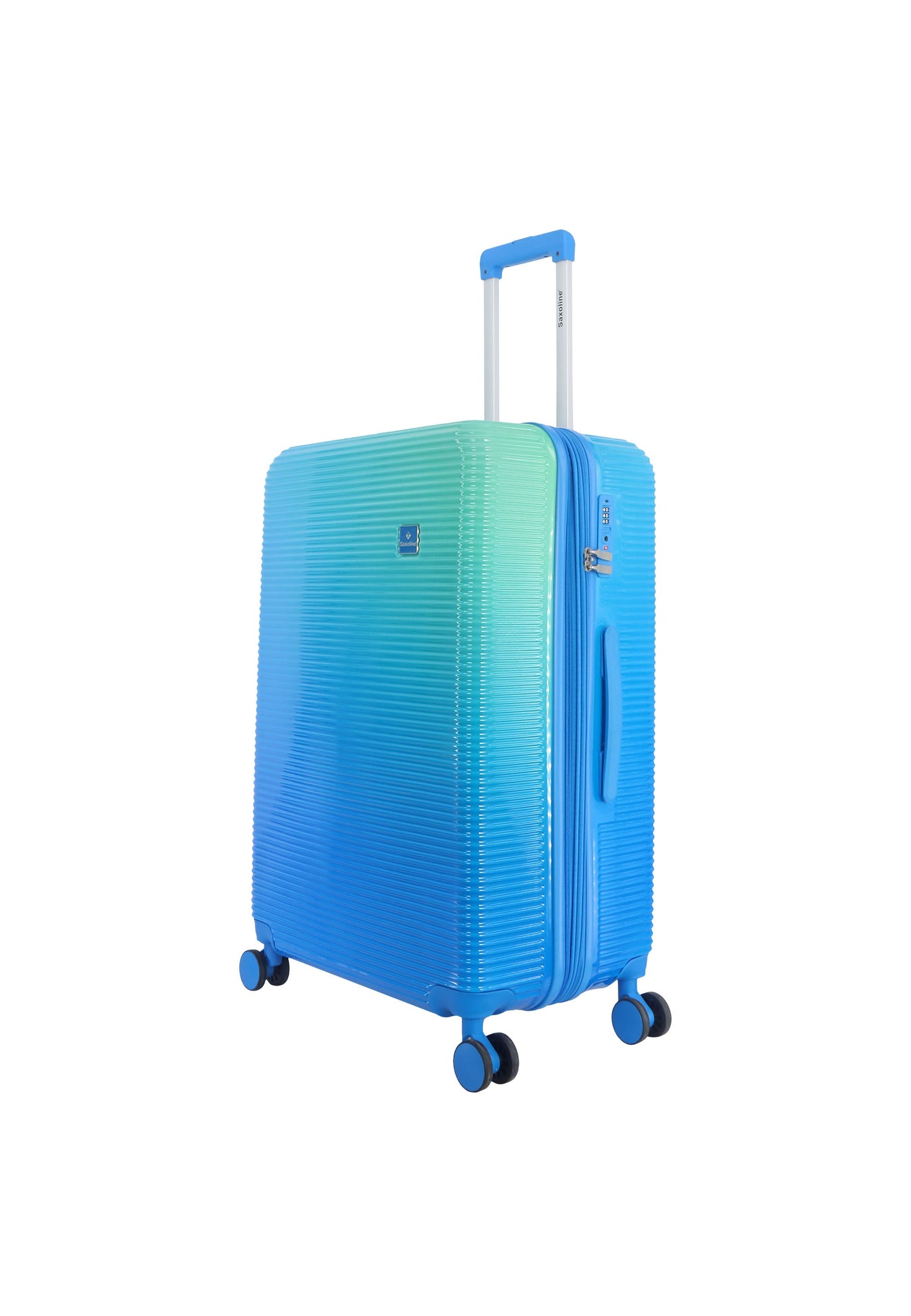 Saxoline - Twist Hartschalenkoffer / Trolley / Reisekoffer (Large) Blau