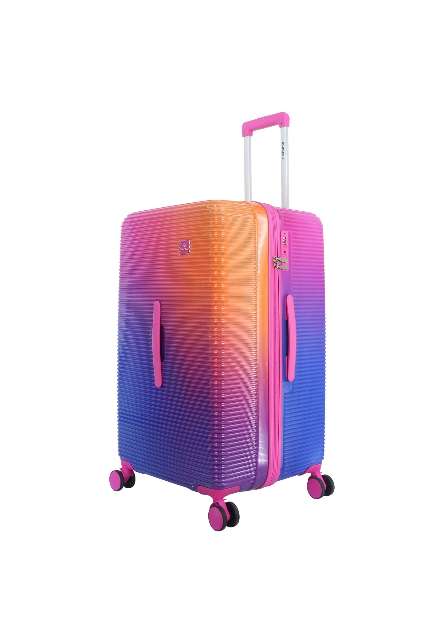 Saxoline - Twist Trunk Hartschalenkoffer / Trolley / Reisekoffer (Large) Fuchsia