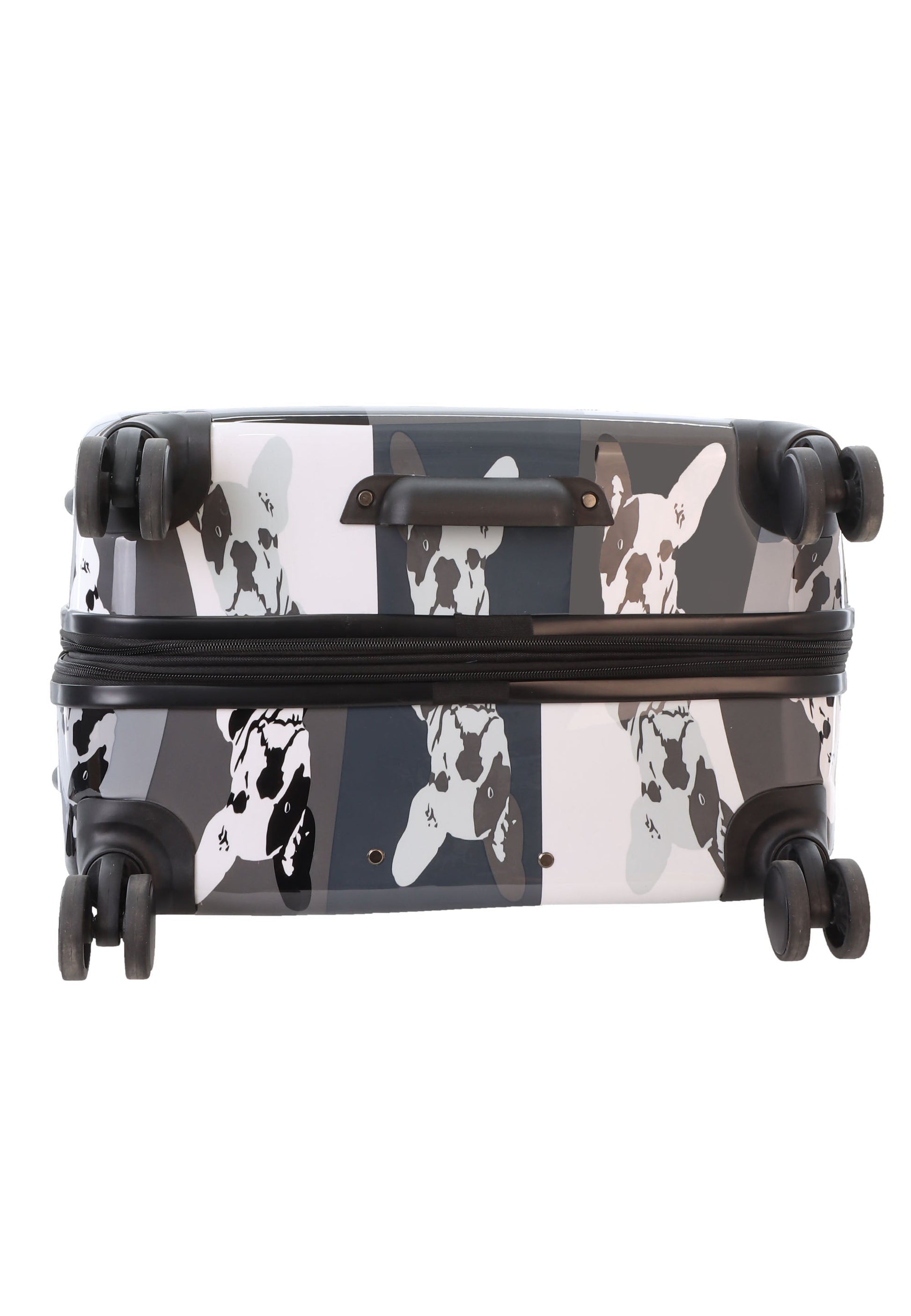 Saxoline Blue Bulldog Monochrome Hartschalenkoffer / Trolley / Reisekoffer (Large)