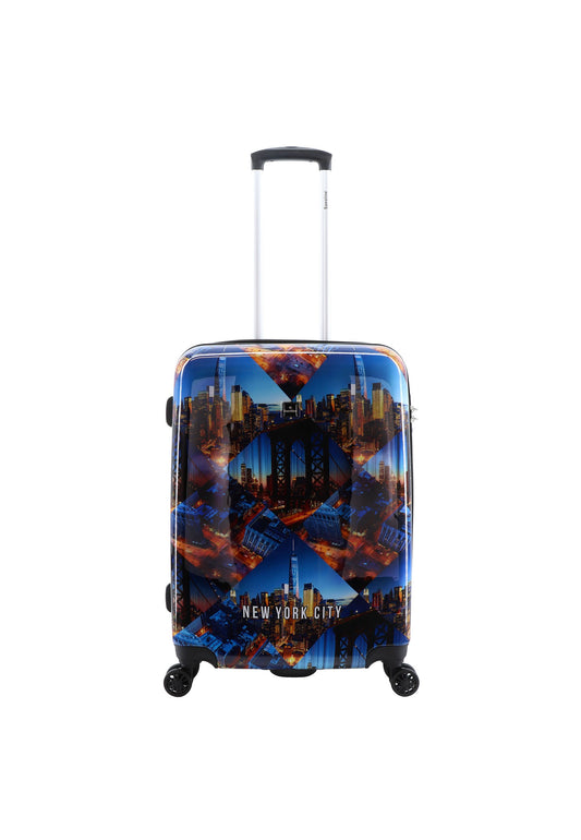 Saxoline New York City Hartschalenkoffer / Trolley / Reisekoffer (Medium)