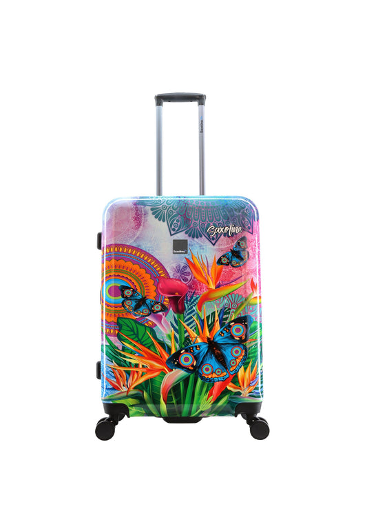 Saxoline Blue Butterfly Nature Hartschalenkoffer / Trolley / Reisekoffer (Medium)