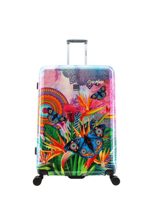 Saxoline Blue Butterfly Nature Hartschalenkoffer / Trolley / Reisekoffer (Large)