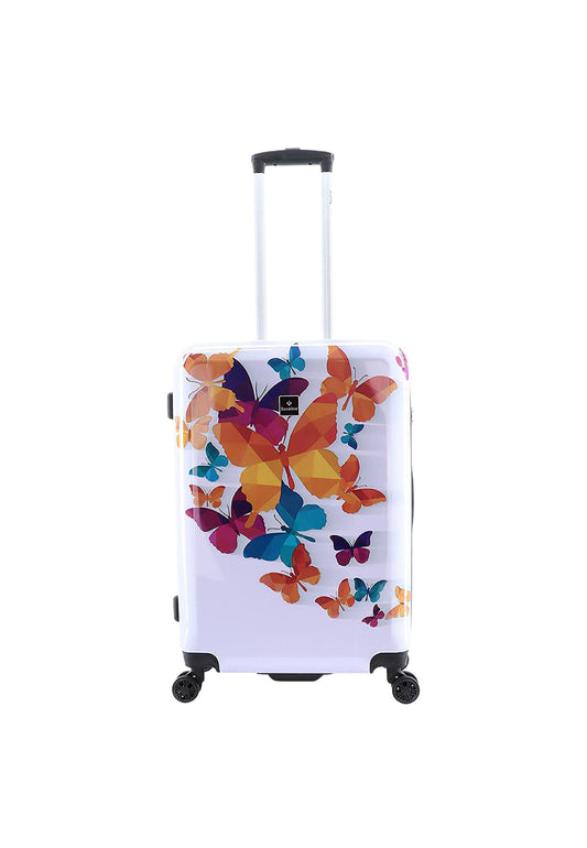 Saxoline Butterfly Fun Hartschalenkoffer / Trolley / Reisekoffer (Medium)