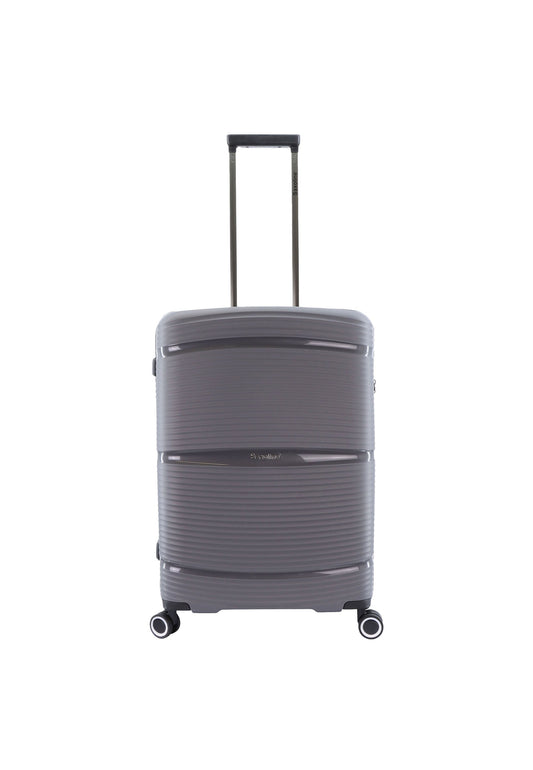 Saxoline Taupe Hartschalenkoffer / Trolley / Reisekoffer (Medium)