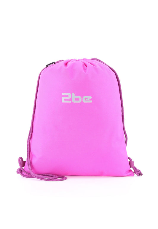 2be Sportbeutel / Turnbeutel / Kordelzugtasche Fuchsia