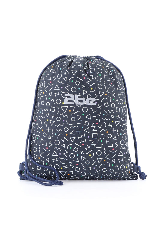 2be Sportbeutel / Turnbeutel / Kordelzugtasche Marineblau