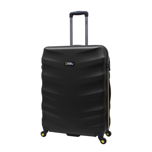 National Geographic - Arete Hartschalenkoffer / Trolley / Reisekoffer - 71cm - (Large) Schwarz