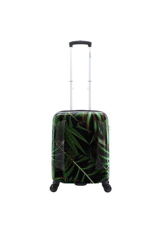Saxoline Palm Leaves Handgepäck Hartschalenkoffer / Trolley / Reisekoffer (Small)