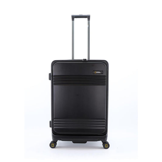National Geographic - Lodge Hartschalenkoffer / Trolley / Reisekoffer - 67.8cm - (Medium) Schwarz