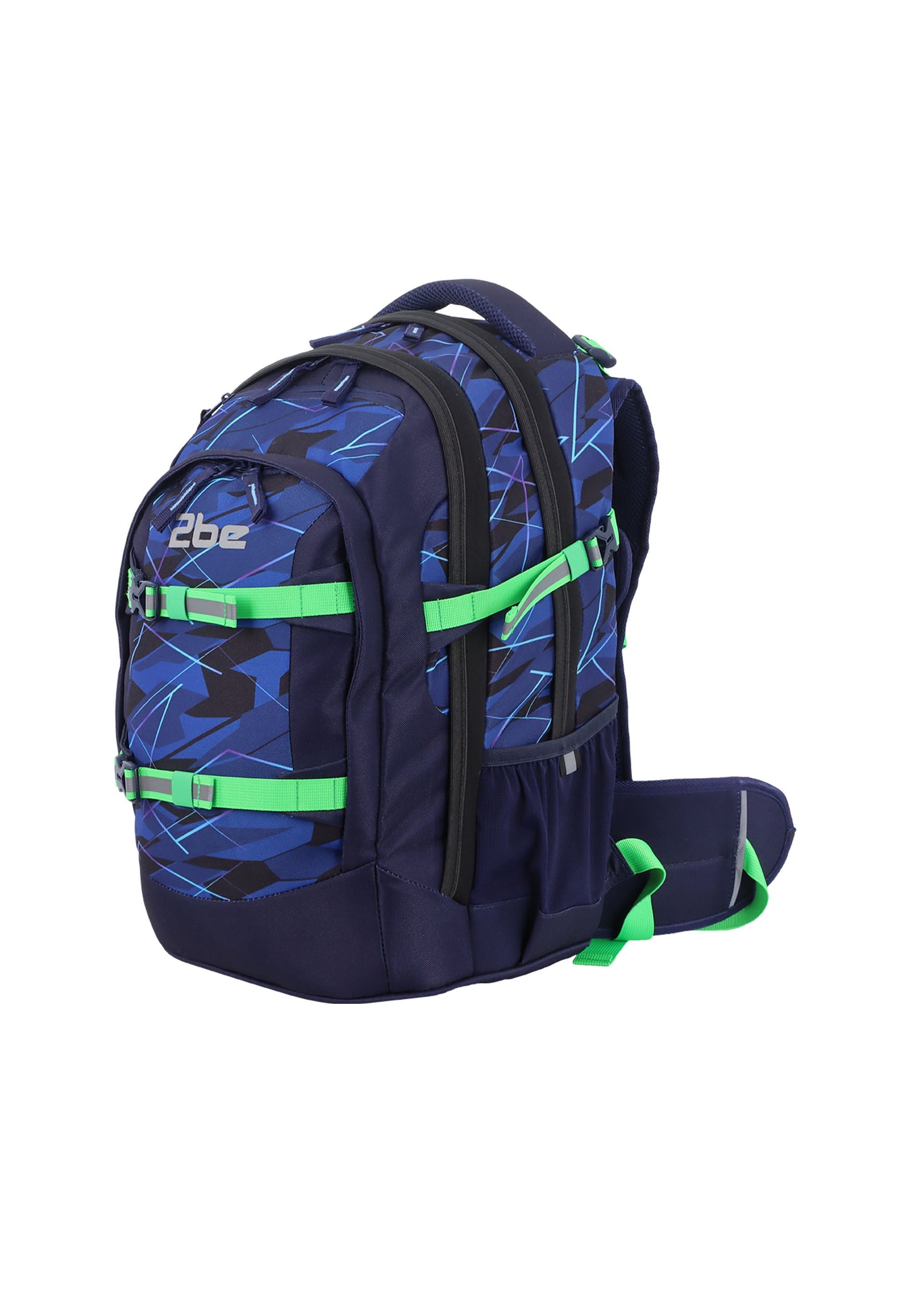 2be Ergonomischer 15 Zoll Laptop-Rucksack / Schulrucksack Marineblau