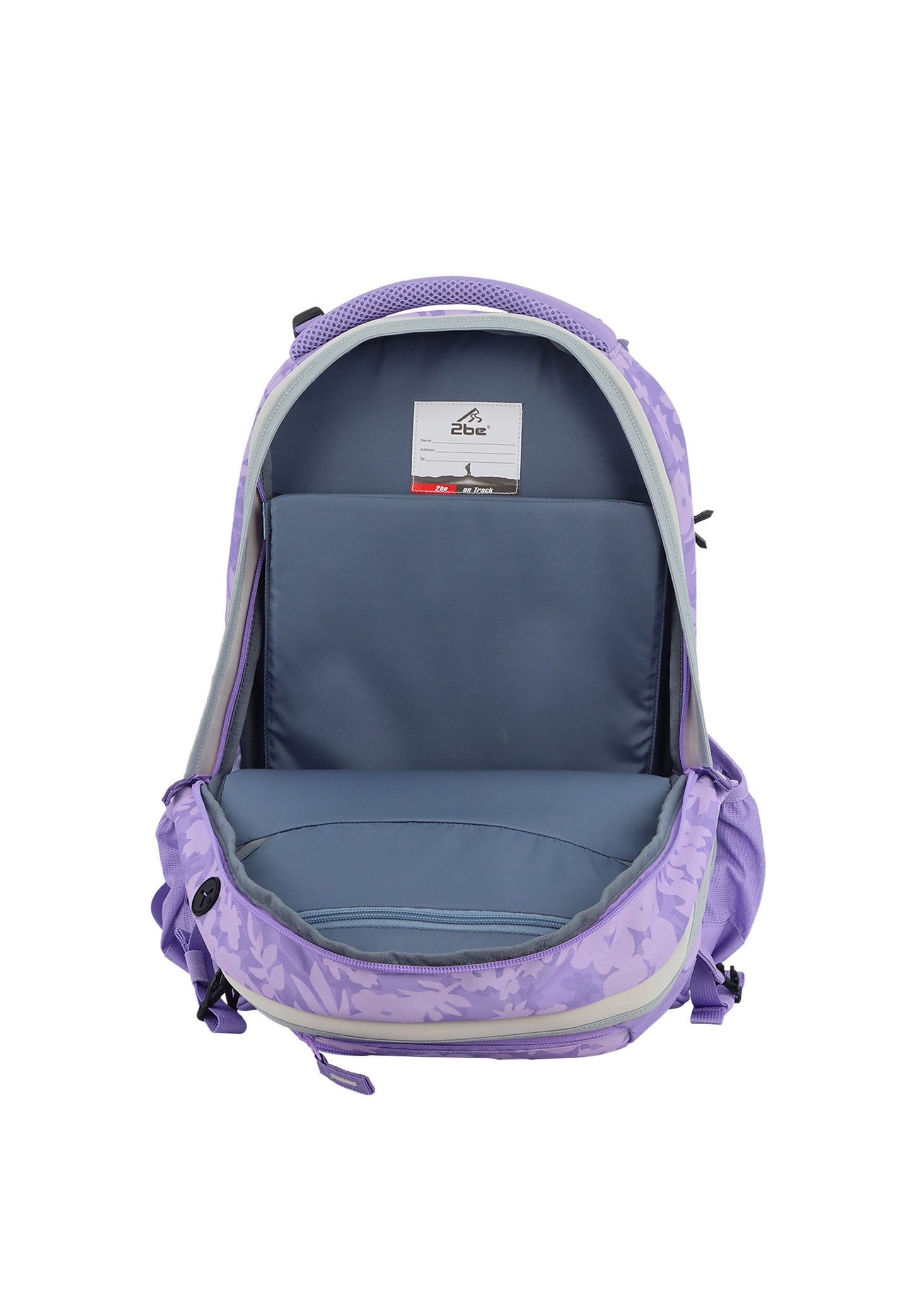 2be Ergonomischer 15 Zoll Laptop-Rucksack / Schulrucksack Lilac
