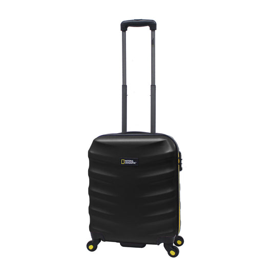 National Geographic - Arete Handgepäck Hartschalenkoffer / Trolley / Reisekoffer - 54cm - (Small) Schwarz